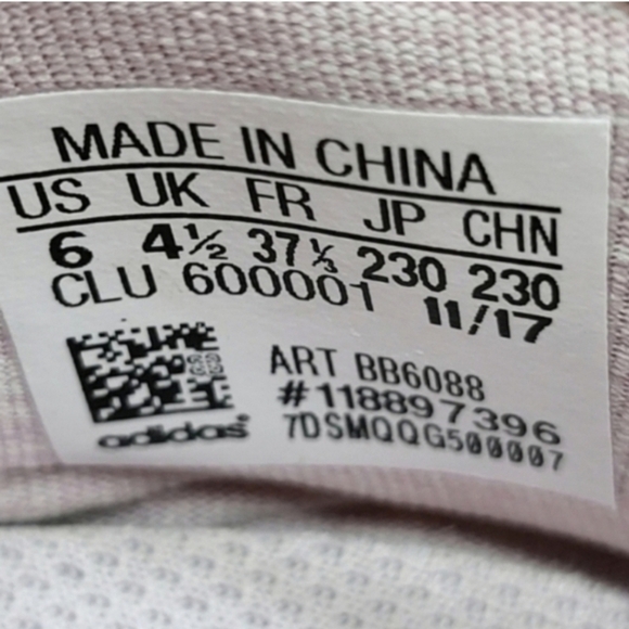 adidas Pureboost X Element Ash Pearl Women's Running Shoes Size 6 - Picture 8 of 8